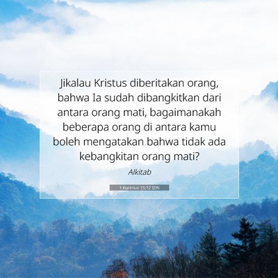 1 Korintus 15:12 IDN Gambar Ayat Alkitab