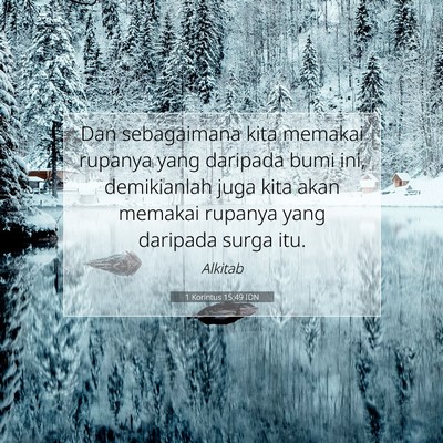 1 Korintus 15:49 IDN Gambar Ayat Alkitab