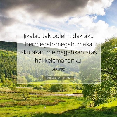 2 Korintus 11:30 Ayat Alkitab Dijelaskan