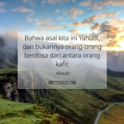 Galatia 2:15 IDN Gambar Ayat Alkitab