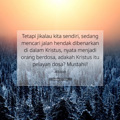 Galatia 2:17 Ayat Alkitab Dijelaskan