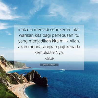 Efesus 1:14 IDN Gambar Ayat Alkitab
