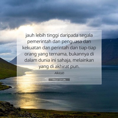 Efesus 1:21 IDN Gambar Ayat Alkitab