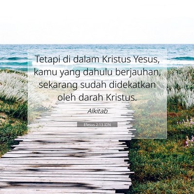 Efesus 2:13 IDN Gambar Ayat Alkitab