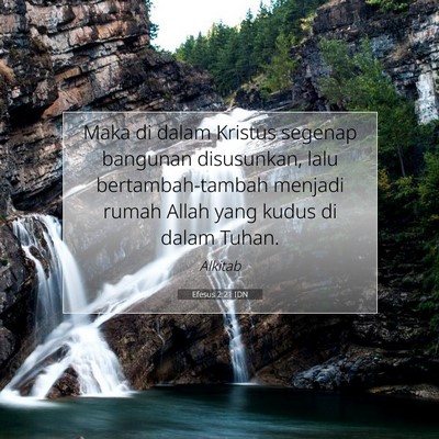 Efesus 2:21 IDN Gambar Ayat Alkitab