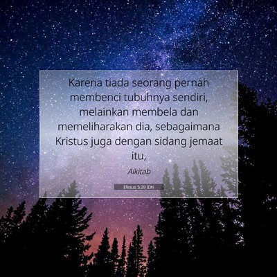 Efesus 5:29 IDN Gambar Ayat Alkitab