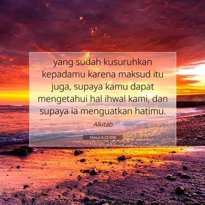 Efesus 6:22 IDN Gambar Ayat Alkitab