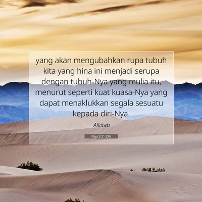 Filipi 3:21 IDN Gambar Ayat Alkitab