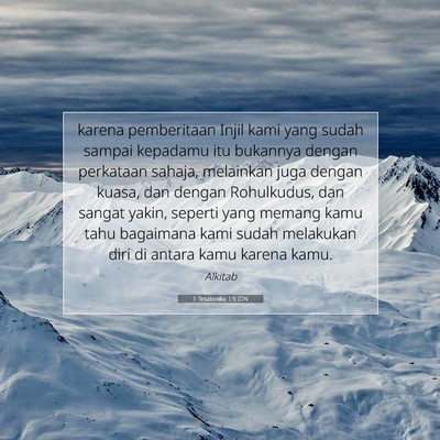 1 Tesalonika 1:5 Ayat Alkitab Dijelaskan