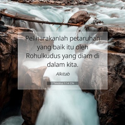 2 Timotius 1:14 IDN Gambar Ayat Alkitab
