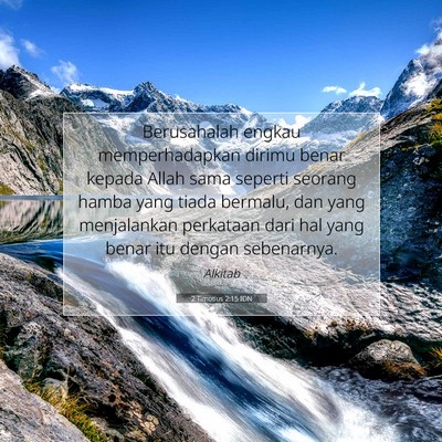 2 Timotius 2:15 IDN Gambar Ayat Alkitab