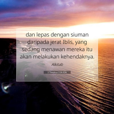 2 Timotius 2:26 IDN Gambar Ayat Alkitab