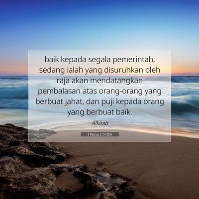 1 Petrus 2:14 Ayat Alkitab Dijelaskan