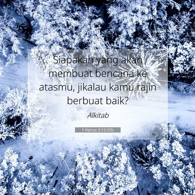 1 Petrus 3:13 Ayat Alkitab Dijelaskan