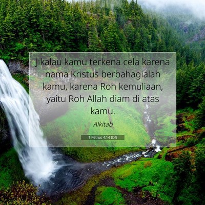 1 Petrus 4:14 Ayat Alkitab Dijelaskan