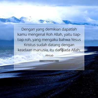 1 Yohanes 4:2 Ayat Alkitab Dijelaskan