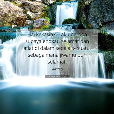 3 Yohanes 1:2 IDN Gambar Ayat Alkitab