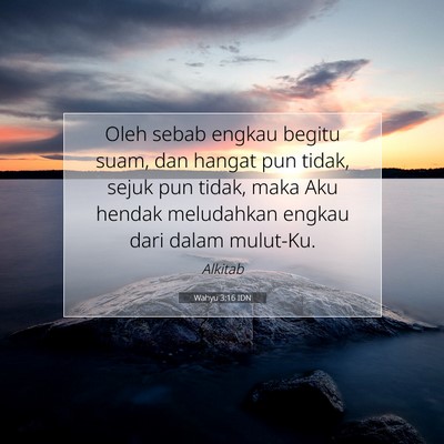 Wahyu 3:16 Ayat Alkitab Dijelaskan