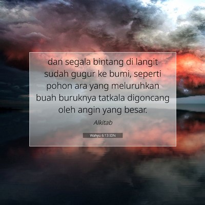 Wahyu 6:13 IDN Gambar Ayat Alkitab
