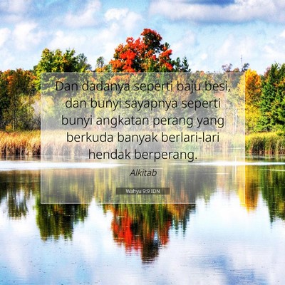 Wahyu 9:9 IDN Gambar Ayat Alkitab