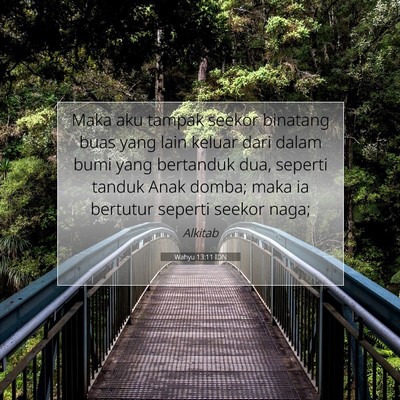 Wahyu 13:11 IDN Gambar Ayat Alkitab