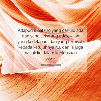 Wahyu 17:11 IDN Gambar Ayat Alkitab